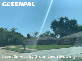 Lawn Maintenancein Moore,73160,Lawn Cutting by Green Lawn Mowing, work completed in Oct , 2025