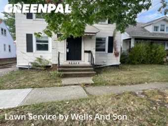 Yard Upkeep in Euclid, 44119, Front Yard Mowing by Wells And Son, work completed in Nov , 2025