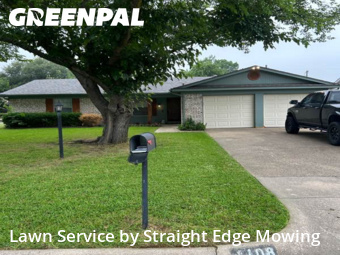 Lawn Mowing Servicein Benbrook,76126,Grass Cutting by Straight Edge Mowing, work completed in Jan , 2026