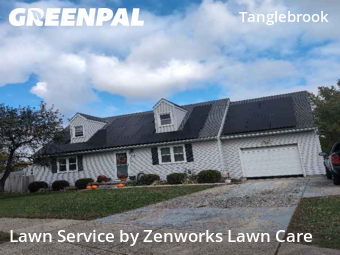 Turf Services in Grove City, 43123, Backyard Mowing by Zenworks Lawn Care, work completed in Dec , 2025
