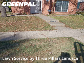 Yard Upkeep in Cedar Hill, 75104, Yard Grooming by Three Pillars Landsca, work completed in Dec , 2025