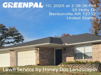 Yard Care Services in Bentonville, 72712, Mowing Services by Honey Dos Landscapin, work completed in Dec , 2025