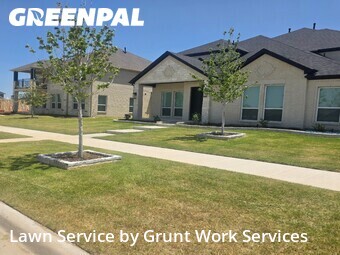 Lawn Mowin Frisco,75036,Grass Cutting by Grunt Work Services , work completed in Jul , 2026