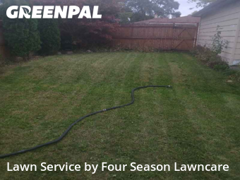 Lawn Upkeep in Greenfield, 53220, Yard Mowing by Four Season Lawncare, work completed in Nov , 2025