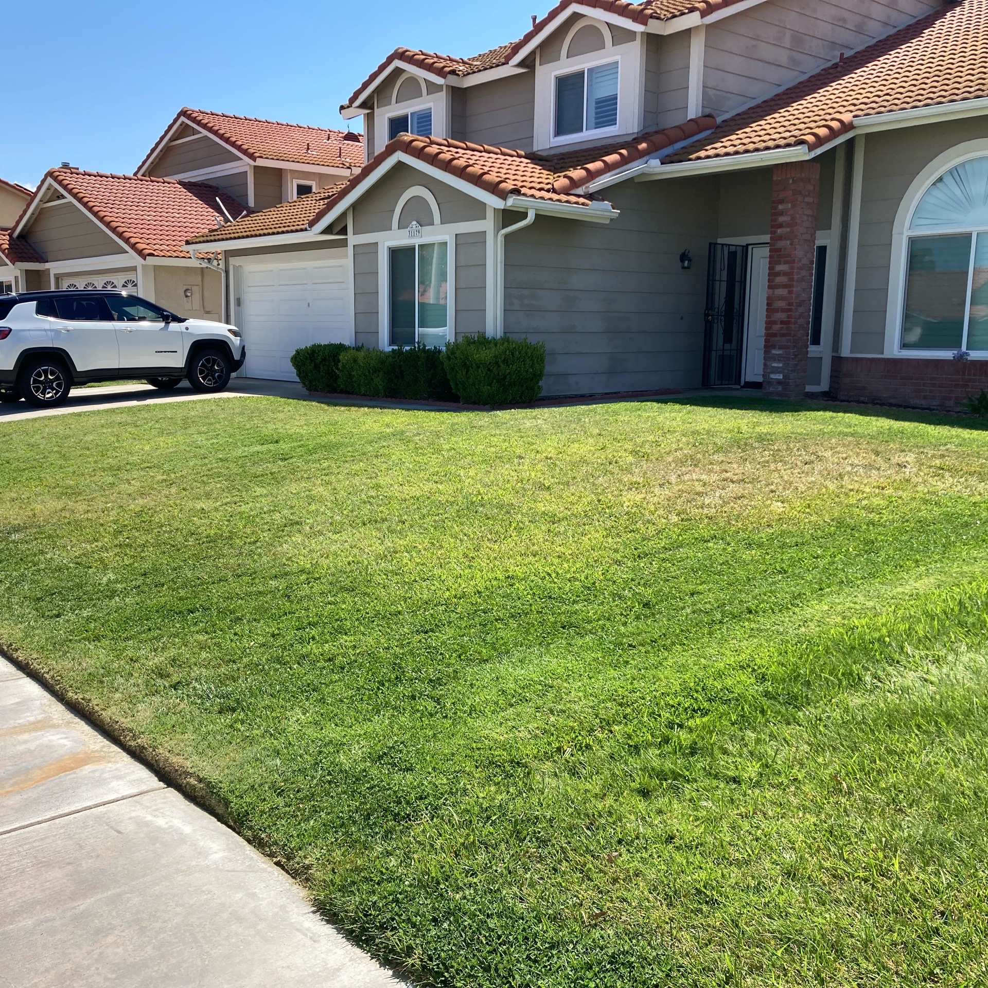 Lawn mowing work by Hugo Lopez Ldscp in Trabuco Canyon, CA