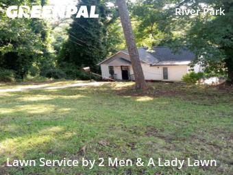 Lawn Cuttingin East Point,30344,Lawn Cut by 2 Men & A Lady Lawn , work completed in Feb , 2026