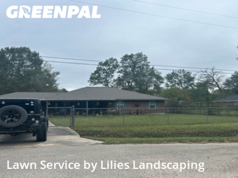 Lawn Mowingin Porter,77365,Lawn Care by Lilies Landscaping, work completed in Dec , 2025