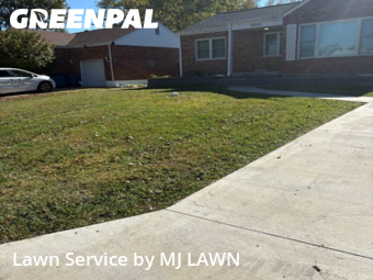 Grass Cutin Affton,63123,Yard Cutting by MJ LAWN, work completed in Dec , 2025