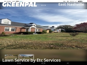 Yard Cuttingin Nashville,37216,Yard Cutting by Etc Services, work completed in Dec , 2025