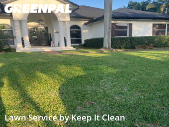 Yard Cuttingin Palmetto Bay,33157,Yard Cutting by Keep It Clean, work completed in Jan , 2026
