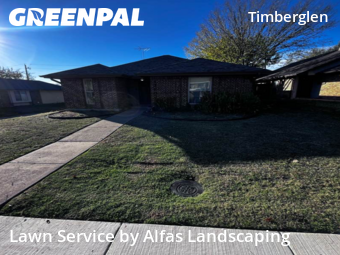 Landscaping In Dallas,75287,Landscaping Installation by Alfas Landscaping, work completed in Dec , 2025