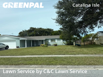 Yard Cutting in Merritt Island, 32953, Grass Cutting by C&C Lawn Service, work completed in Oct , 2025
