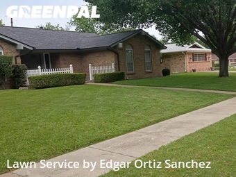 Lawn Cuttingin Richardson,75080,Yard Mowing by Edgar Ortiz Sanchez, work completed in Jun , 2026