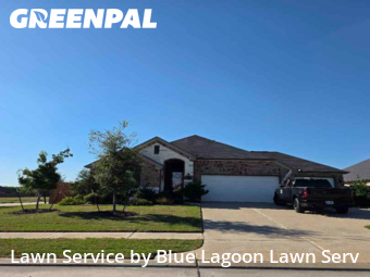 Lawn Care Servicein Rosenberg,77471,Lawn Cutting by Blue Lagoon Lawn Serv, work completed in Feb , 2026