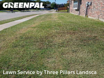 Lawn Mowing Servicein Lewisville,75077,Grass Cutting by Three Pillars Landsca, work completed in Nov , 2025