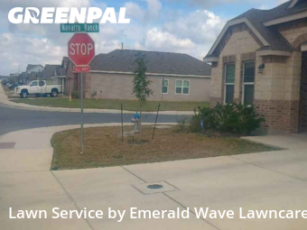 Grass Cutin Seguin,78155,Lawn Service by Emerald Wave Lawncare, work completed in Dec , 2025