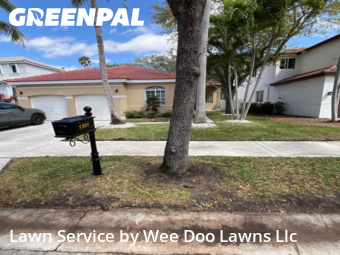 Lawn Servicein Weston,33326,Lawn Mow by Wee Doo Lawns Llc, work completed in Feb , 2026