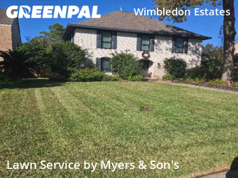 Yard Cuttingin Spring,77379,Grass Cutting by Myers & Son's, work completed in Dec , 2025