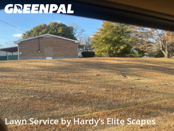 Grass Cutin Hendersonville,37075,Lawn Care Service by Hardy’s Elite Scapes, work completed in Dec , 2025