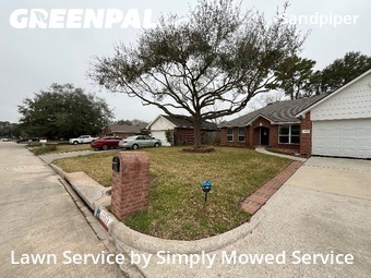 Lawn Mowingin Spring,77373,Lawn Mowing Service by Simply Mowed Service, work completed in Feb , 2026