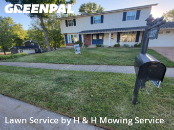 Grass Cutin Chesterfield,63017,Grass Cut by H & H Mowing Service, work completed in Dec , 2025