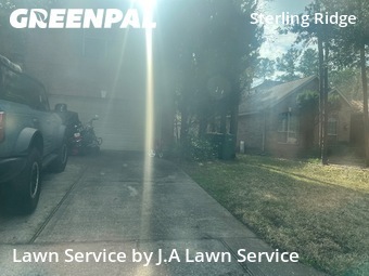 Lawn Mowing Servicein The Woodlands,77382,Yard Mowing by J.A Lawn Service, work completed in Oct , 2025