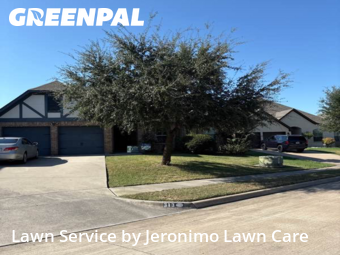 Lawn Mowing Servicein Benbrook,76126,Lawn Service by Jeronimo Lawn Care , work completed in Dec , 2025