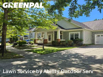 Lawn Cuttingin Huntersville,28078,Yard Mowing by Ability Outdoor Serv, work completed in Dec , 2025