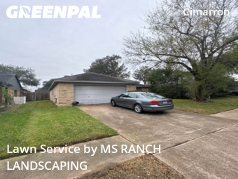 Yard Cuttingin Katy,77450,Lawn Cut by MS RANCH LANDSCAPING, work completed in Dec , 2025