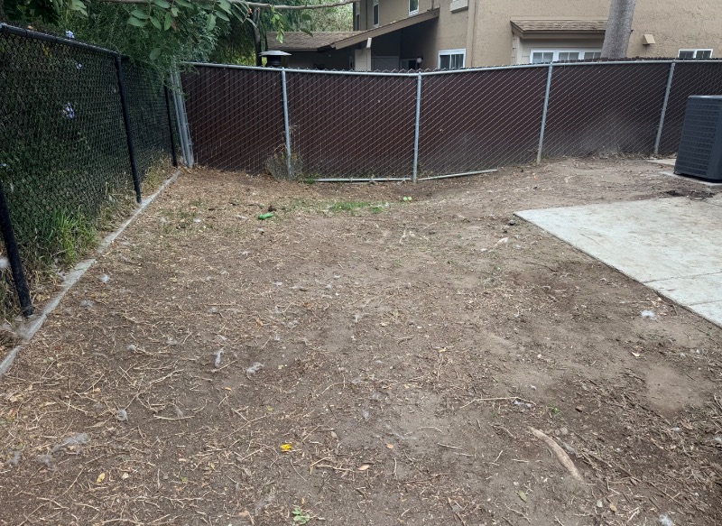 Lawn mowing work by South Cal Landscaping in San Diego, CA