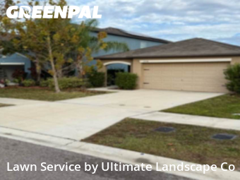 Lawn Carein Riverview,33578,Lawn Cut by Ultimate Landscape Co, work completed in Dec , 2025