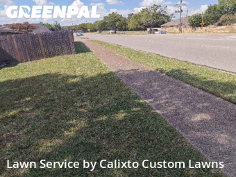 Yard Mowingin Bedford,76021,Grass Cut by Calixto Custom Lawns, work completed in Dec , 2025