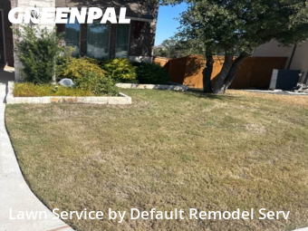 Lawn Services in Leander, 78641, Yard Cutting by Default Remodel Serv, work completed in Nov , 2025