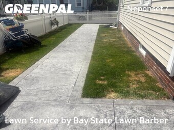 Lawn mowed in Boston, 2122