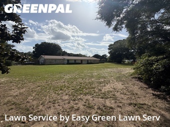 Completed mowing work