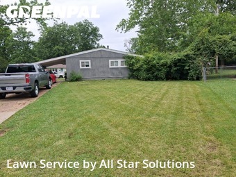 Lawn Cutin Affton,63123,Lawn Mowing Service by All Star Solutions, work completed in Jun , 2026