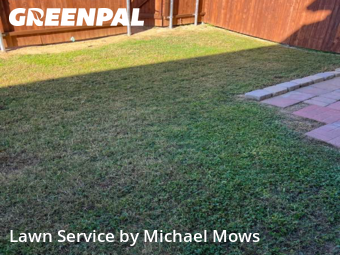 Lawn Mowin Lewisville,75067,Lawn Care Service by Michael Mows, work completed in Dec , 2025