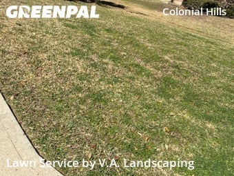 Lawn mowed in Houston, 77060