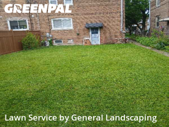 Lawn Mowingin Cicero,60804,Yard Cutting by General Landscaping , work completed in Feb , 2026