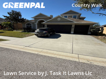 Lawn Cutin Wesley Chapel,33543,Yard Mowing by J. Task It Lawns Llc, work completed in Feb , 2026