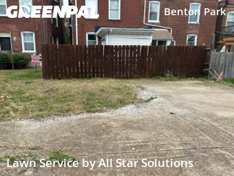 Grass Cutting in St. Louis, 63118, Yard Mowing by All Star Solutions, work completed in Nov , 2025