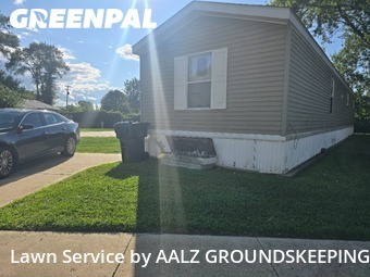 Yard Maintenance in Chicago Heights, 60411, Weekly Mowing by AALZ GROUNDSKEEPING, work completed in Nov , 2025