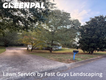 Lawn Maintenance in Woodstock, 30188, Lawn Work by Fast Guys Landscaping, work completed in Oct , 2025