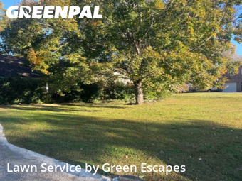 Mowing Services in Franklin, 37064, Yard Maintenance by Green Escapes, work completed in Oct , 2025