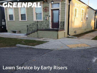 Lawn mowed in New Orleans, 70119