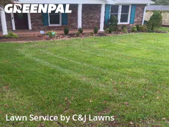 Weed Trimming in Gallatin, 37066, Yard Cutting by C&J Lawns, work completed in Nov , 2025