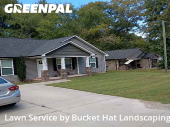 Grass Cutin Kannapolis,28081,Lawn Mowing Service by Bucket Hat Landscaping, work completed in Oct , 2025