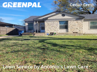 Affordable Landscaping In Dallas,75216,Landscaping Maintenance by Antonio's Lawn Care, work completed in Dec , 2025