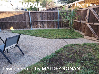 Lawn Cuttingin Dallas,75243,Yard Mowing by MALDEZ RONAN, work completed in Nov , 2025