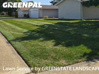 Yard Management in Elk Grove Village, 60007, Lawn Care by GREENSTATE LANDSCAPE, work completed in Nov , 2025